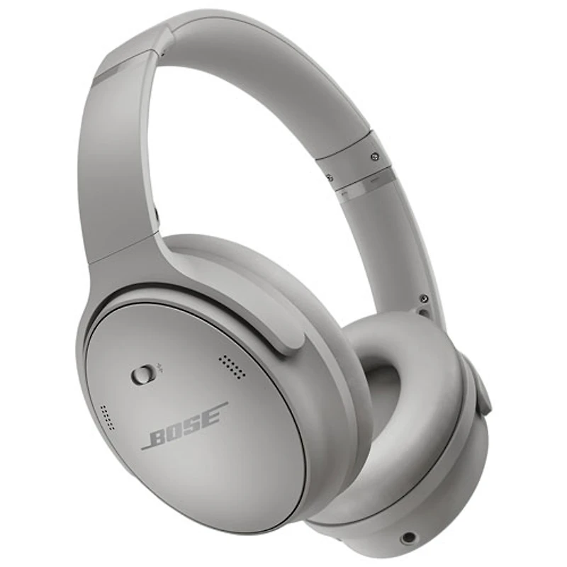 Casque d'écoute Bluetooth à suppression du bruit QuietComfort de Bose - Gris clair de lune