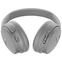 Casque d'écoute Bluetooth à suppression du bruit QuietComfort de Bose - Gris clair de lune
