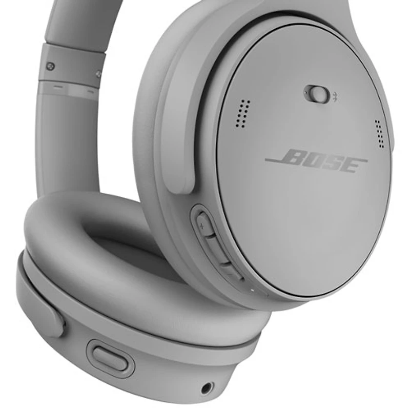 Casque d'écoute Bluetooth à suppression du bruit QuietComfort de Bose - Gris clair de lune