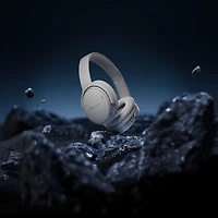Casque d'écoute Bluetooth à suppression du bruit QuietComfort de Bose - Gris clair de lune
