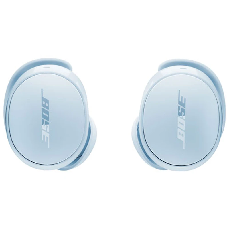 Écouteurs boutons Bluetooth à suppression du bruit QuietComfort de Bose - Bleu glacier