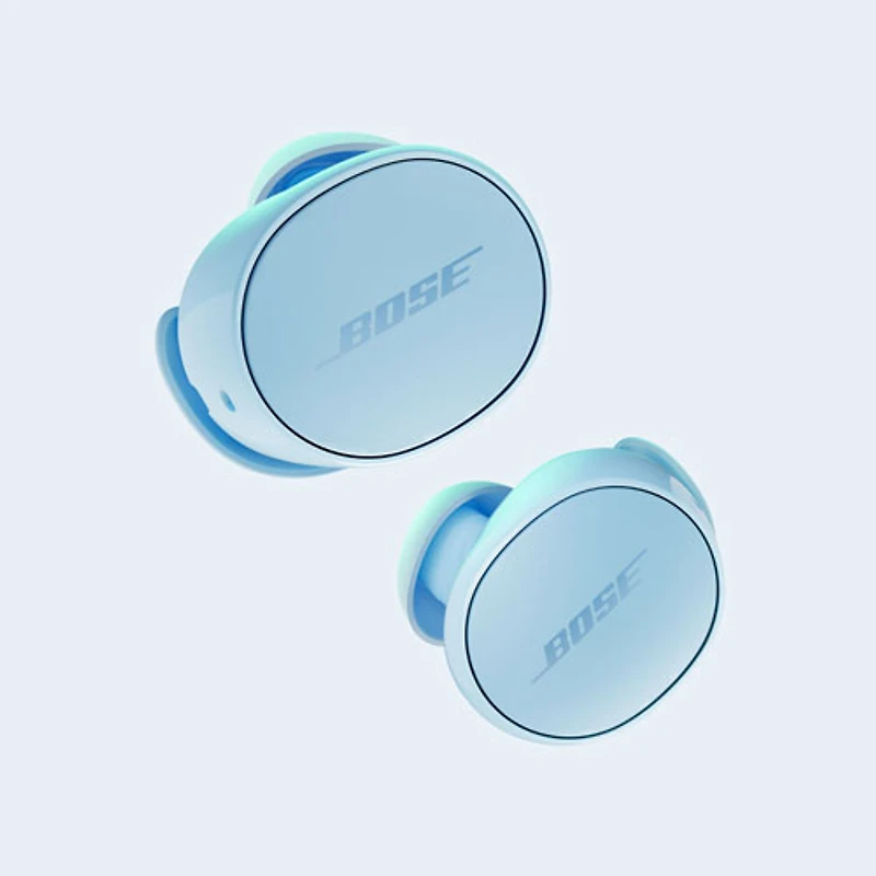 Écouteurs boutons Bluetooth à suppression du bruit QuietComfort de Bose - Bleu glacier