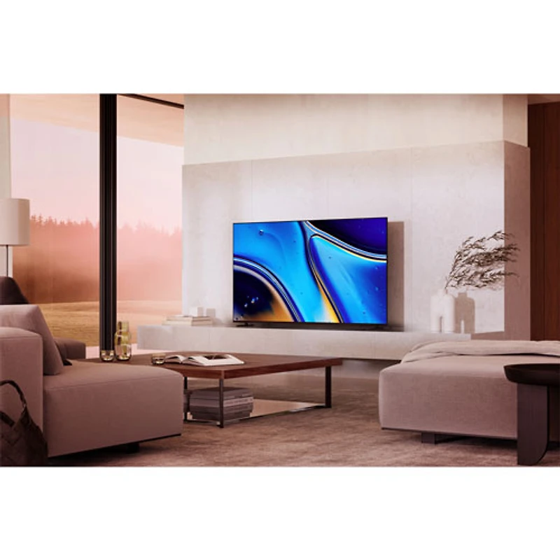 Téléviseur intelligent Google DELO HDR UHD 4K de 77 po Bravia série XR8B de Sony (K77XR8B) - 2024 - Argenté foncé