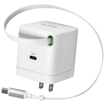 Chargeur de portable USB-C de 70 W de Retrak (ETRNBC70)