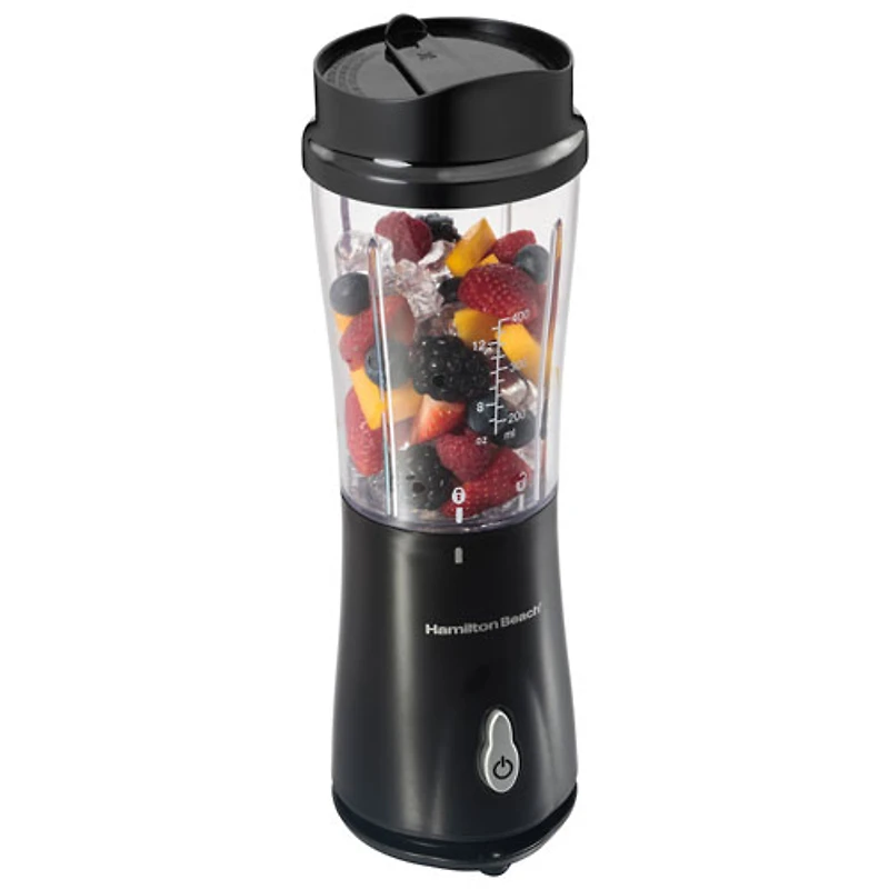 Hamilton Beach 414ml/14oz 175-Watt Portable Blender - Black