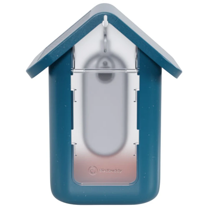 Mangeoire à oiseaux intelligente à énergie solaire Pro de Bird Buddy - Bleu - Partenaire de détail exclusif