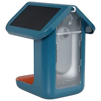 Mangeoire à oiseaux intelligente à énergie solaire Pro de Bird Buddy - Bleu - Partenaire de détail exclusif