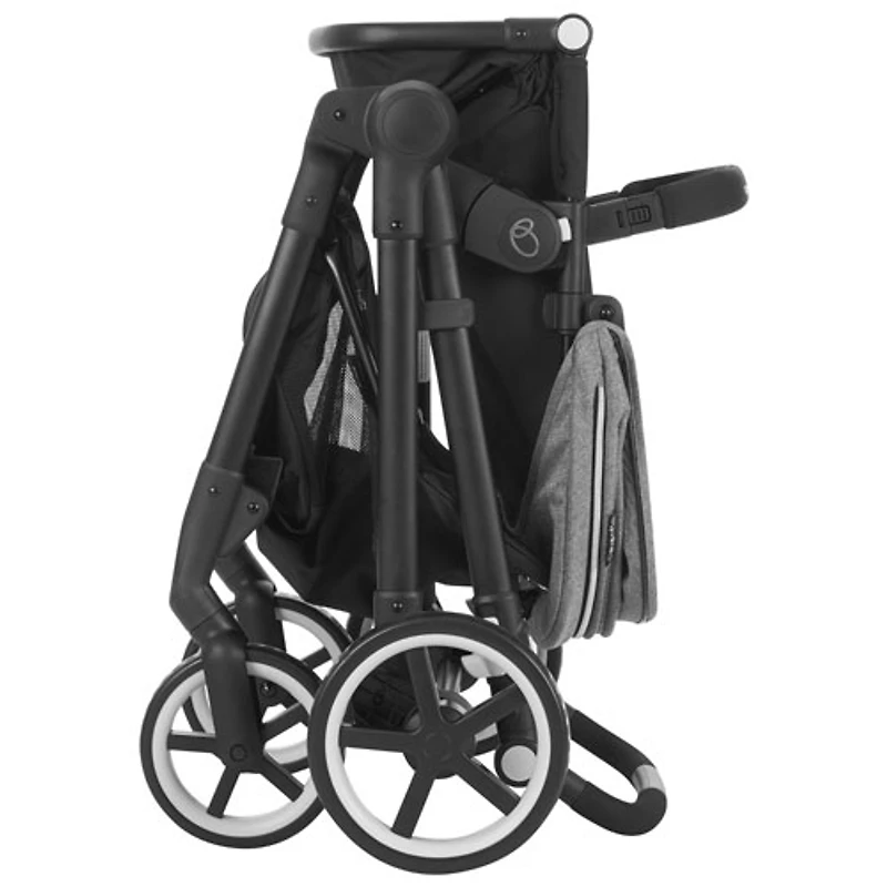 Système de transport modulaire intelligent Gold SensorSafe Pivot Xpan d'Evenflo avec siège d'auto pour bébé LiteMax - Gris lunaire