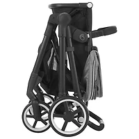 Système de transport modulaire intelligent Gold SensorSafe Pivot Xpan d'Evenflo avec siège d'auto pour bébé LiteMax - Gris lunaire