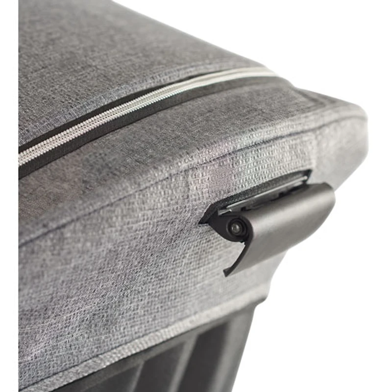 Système de transport modulaire intelligent Gold SensorSafe Pivot Xpan d'Evenflo avec siège d'auto pour bébé LiteMax - Gris lunaire