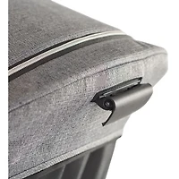 Système de transport modulaire intelligent Gold SensorSafe Pivot Xpan d'Evenflo avec siège d'auto pour bébé LiteMax - Gris lunaire