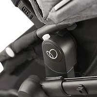 Système de transport modulaire intelligent Gold SensorSafe Pivot Xpan d'Evenflo avec siège d'auto pour bébé LiteMax - Gris lunaire
