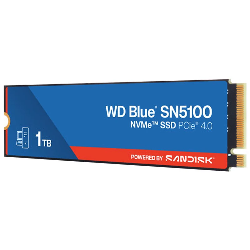 WD Blue SN5100 1TB NVMe PCI-e Internal Solid State Drive (WDBS4F0010BNC-WRSN)