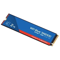 Disque SSD interne NVMe PCI-e de 2 To SN5100 WD Blue (WDBS4F0020BNC-WRSN)