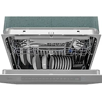 Lave-vaisselle encastrable 25 po 45 dB avec troisième panier de Midea (MDT24P4AST) - Acier inoxydable