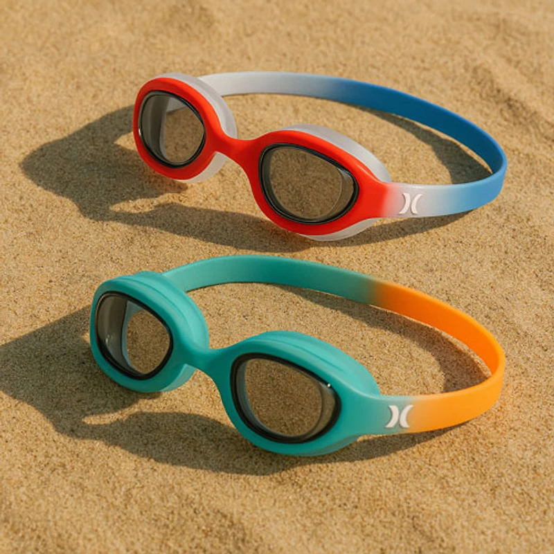 Hurley Youth Solari Goggles - 2 Pack - Orange/Blue
