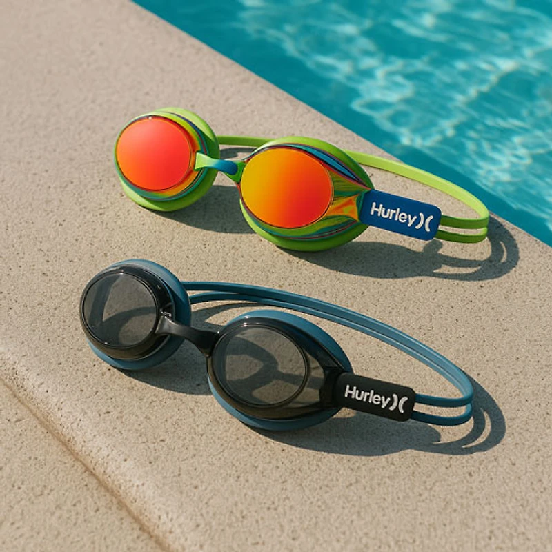 Lunettes de natation Phantom Ops de Hurley - Paquet de 2