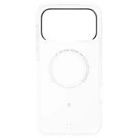 BodyGuardz Ace Pro Fitted Soft Shell Case with MagSafe for iPhone 17 Pro - Clear/White