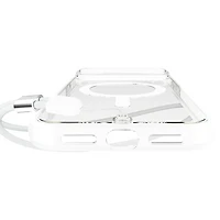 BodyGuardz Ace Pro Fitted Soft Shell Case with MagSafe for iPhone 17 Pro - Clear/White