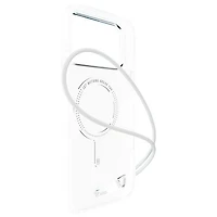 BodyGuardz Ace Pro Fitted Soft Shell Case with MagSafe for iPhone 17 Pro - Clear/White