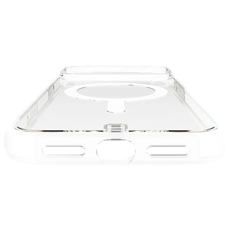 BodyGuardz Ace Pro Fitted Soft Shell Case with MagSafe for iPhone 17 Pro - Clear/White