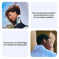 Écouteurs boutons 100 % sans fil à suppression du bruit Pixel Buds 2a de Google - Iris
