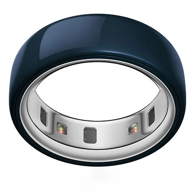 Oura Ring 4 Ceramic Smart Ring with Health, Sleep & Fitness - -Day Battery - Midnight