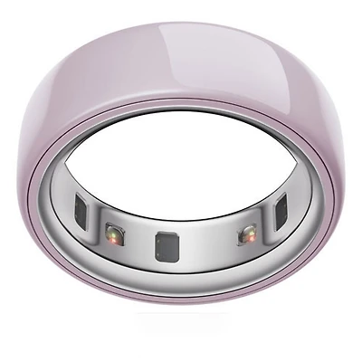 Oura Ring 4 Ceramic Sleep & Fitness Smart Ring - Petal - Size 15