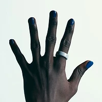 Oura Ring 4 Ceramic Sleep & Fitness Smart Ring - Tide - Size 4
