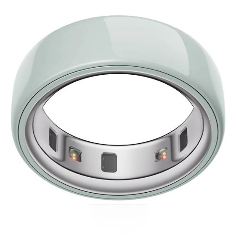 Oura Ring 4 Ceramic Smart Ring with Health, Sleep & Fitness - 45-Day Battery - Tide - Size 6