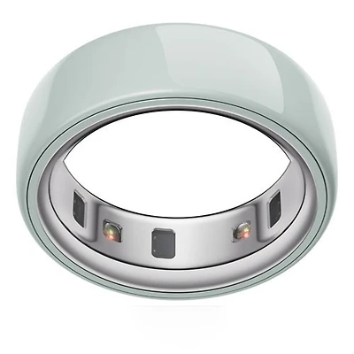 Oura Ring 4 Ceramic Smart Ring with Health, Sleep & Fitness - 45-Day Battery - Tide - Size 6