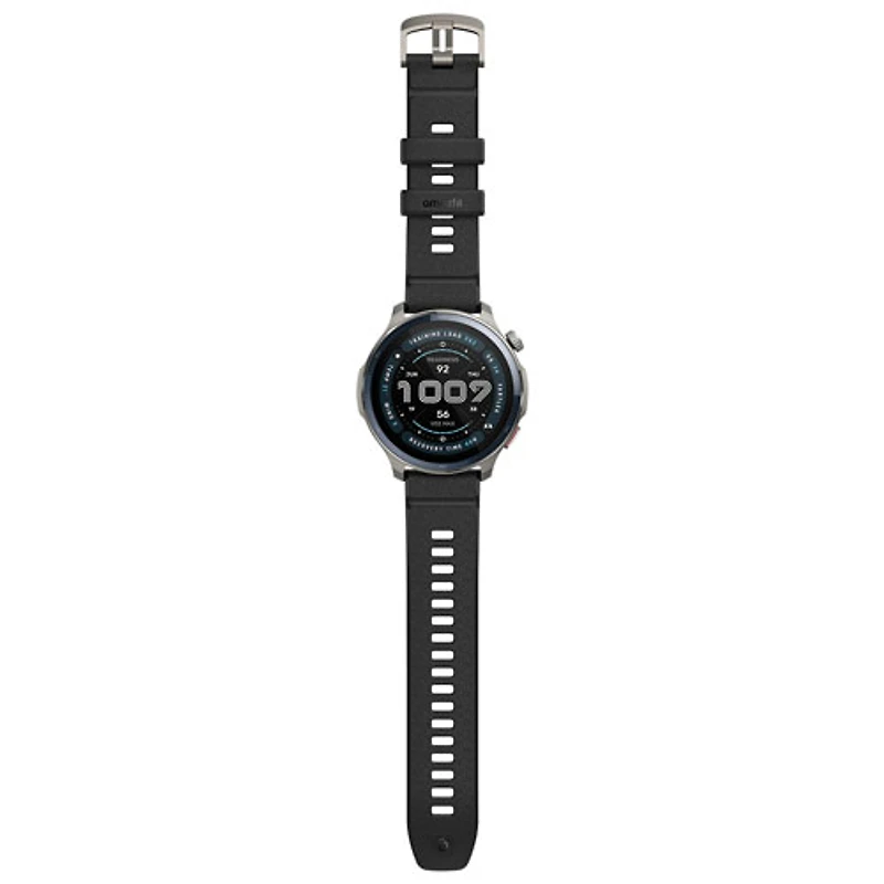 Montre intelligente GPS Balance 2 d'Amazfit avec moniteur de fréquence cardiaque - Noir