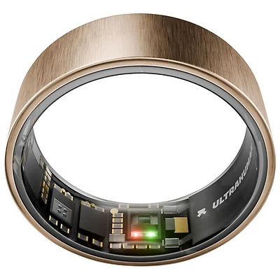 Ultrahuman Ring AIR Smart Ring with Health, Sleep & Fitness - 6 Battery - Rose Gold - Size 12