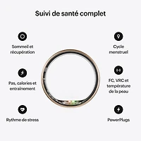 Ultrahuman Ring AIR Smart Ring with Health, Sleep & Fitness - 6 Battery - Rose Gold - Size 12