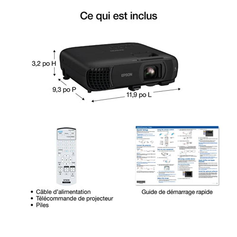 Epson Pro EX9270 1080p HD LED Business Projector (V11HB59120-F)