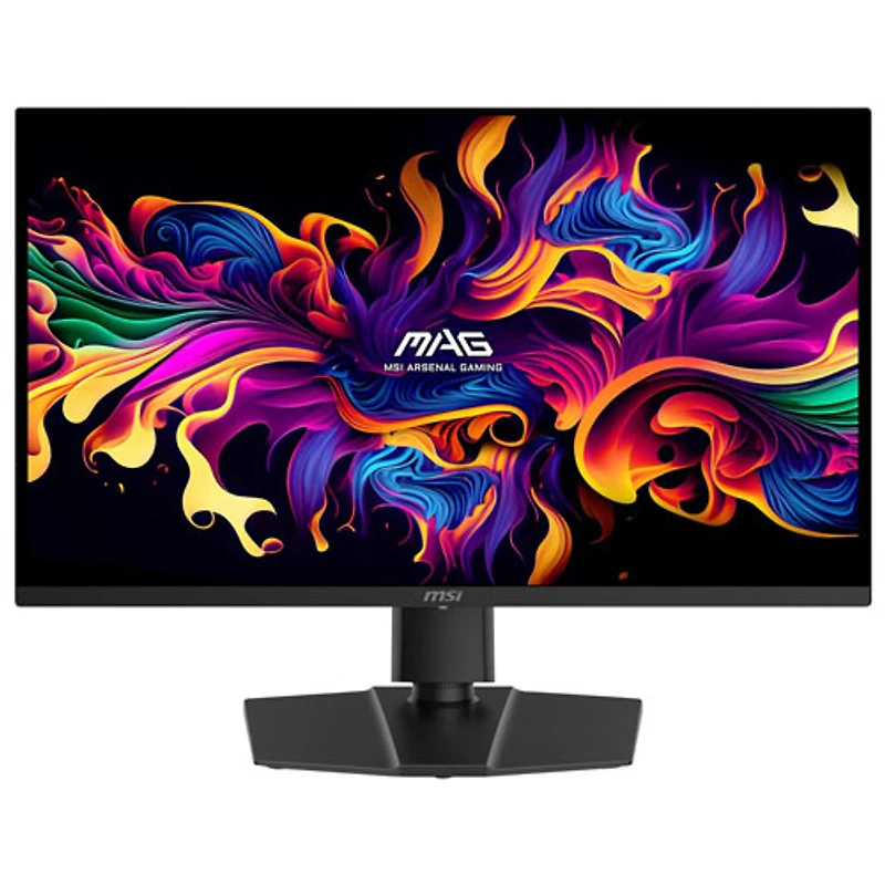 Moniteur de jeu DEL 240 Hz 0,03 ms WQHD de 27 po de MSI (MAG 274QP QDOLED X24) - Noir métallique