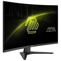 Moniteur de jeu incurvé DEL 180 Hz 0,05 ms WQHD de 32 po de MSI (MAG 321CQF E18) - Noir métallique
