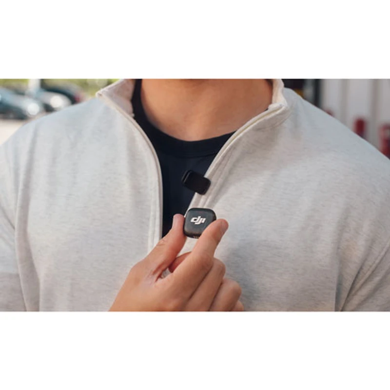 DJI Mic 3 Mini Wireless Microphone (1 TX + 1 RX) - Black