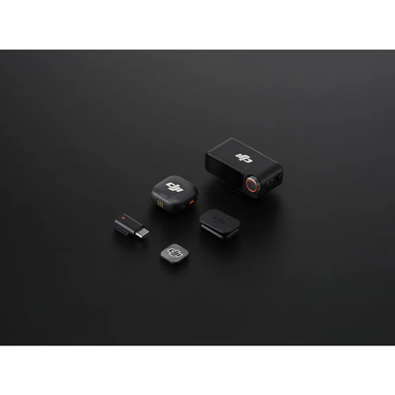 DJI Mic 3 Mini Wireless Microphone (1 TX + 1 RX) - Black