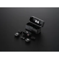 DJI Mic 3 Mini Wireless Microphone (2 TX + 1 RX + Charging Case) - Black