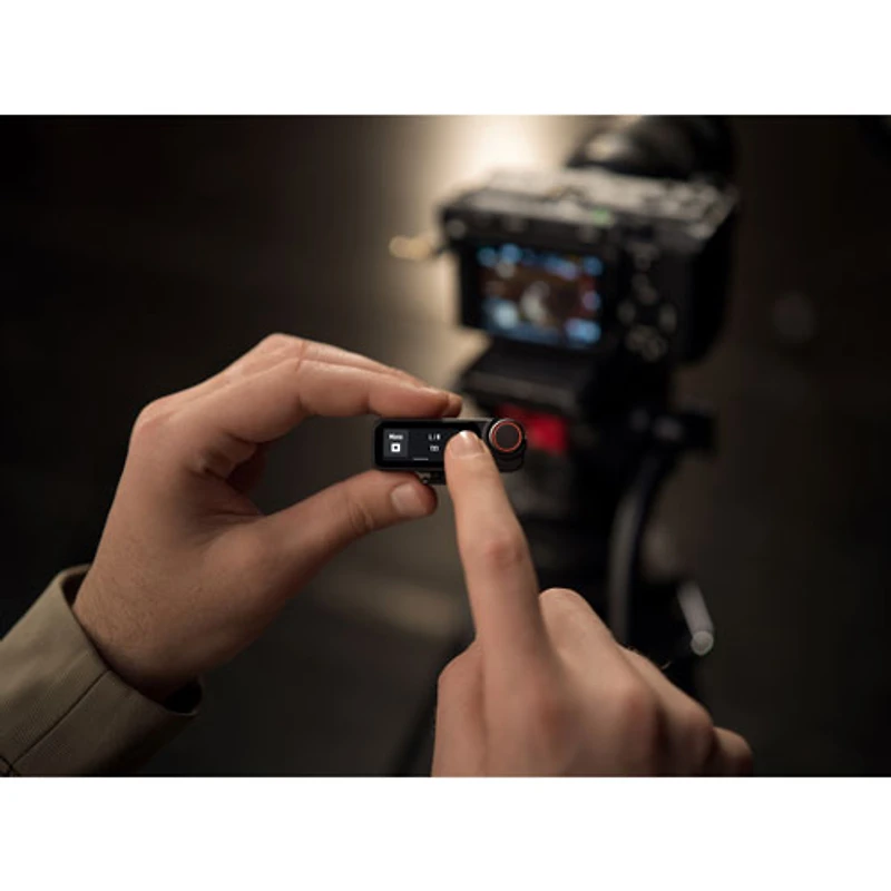 DJI Mic 3 Mini Wireless Microphone (2 TX + 1 RX + Charging Case) - Black