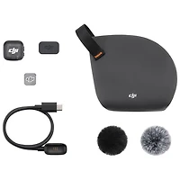 DJI Mic 3 Mini Wireless Microphone Transmitter (1 TX) - Black
