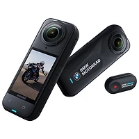 Caméra sport étanche 8K 360° X5 édition BMW Motorrad d'Insta360 - Anglais