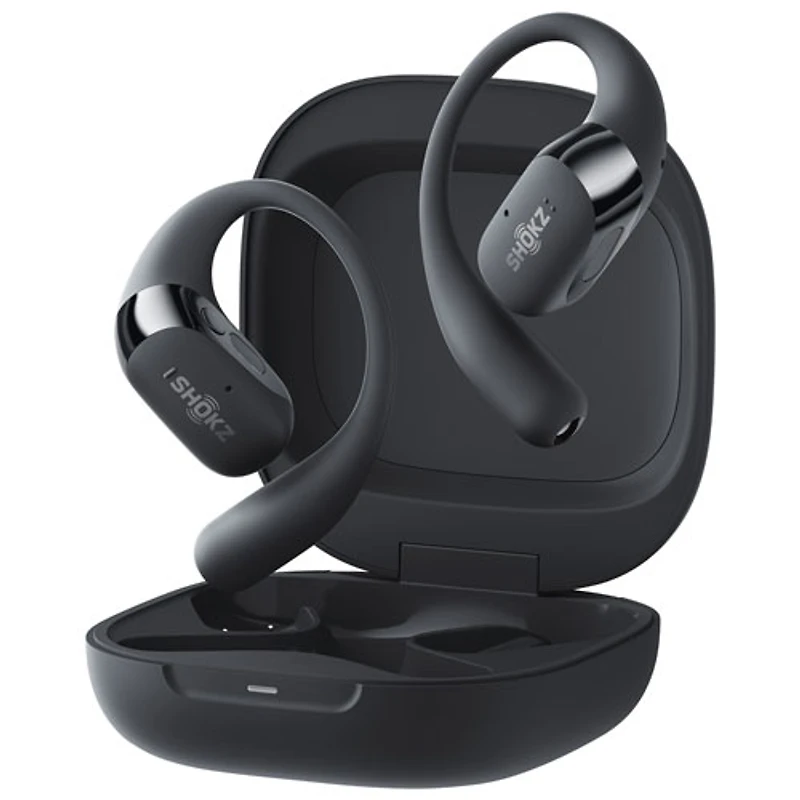 Shokz OpenFit 2+ Open-Ear True Wireless Headphones - Black