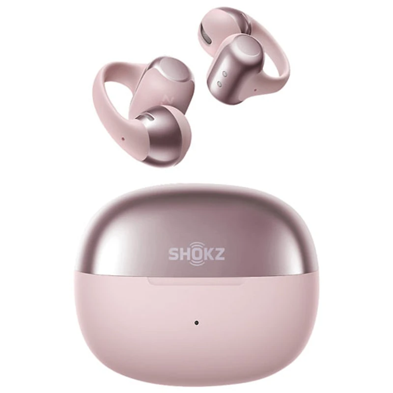 Écouteurs boutons 100 % sans fil OpenDots One de Shokz - Rose