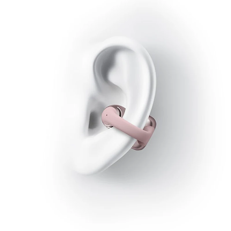Écouteurs boutons 100 % sans fil OpenDots One de Shokz - Rose