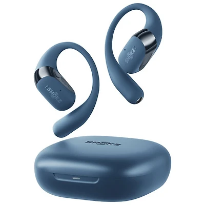 Shokz OpenFit 2+ Open-Ear True Wireless Headphones - Stone Blue