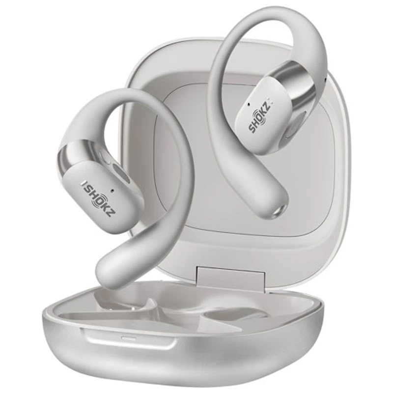 Écouteurs ouverts 100 % sans fil OpenFit 2+ de Shokz - Gris