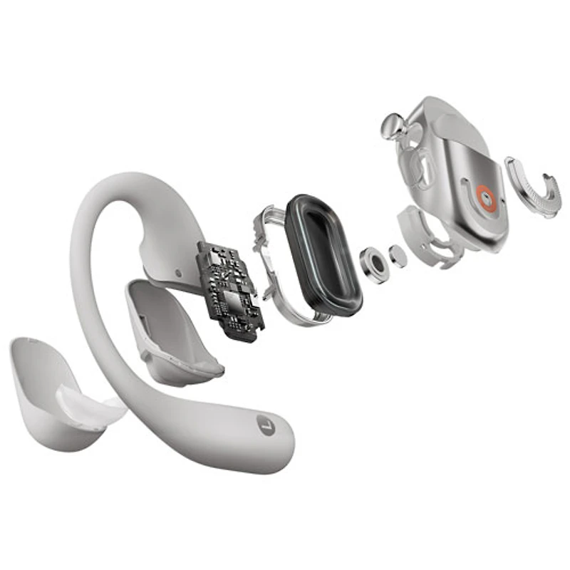 Écouteurs ouverts 100 % sans fil OpenFit 2+ de Shokz - Gris