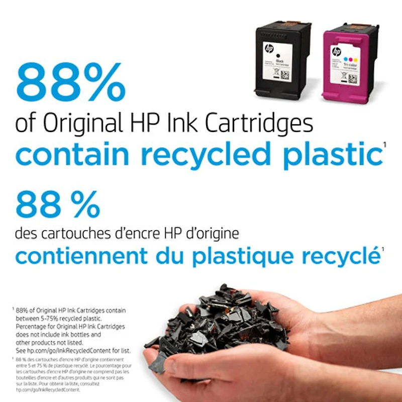 Cartouche d'encre couleur/noire 923 de HP (6C3Y6LN)